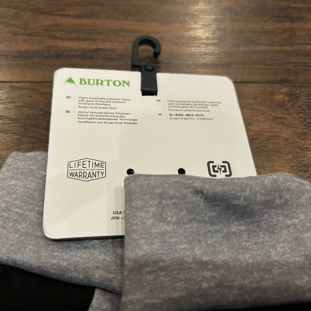 NWT BURTON KIDS' Touch N Go Gloves Lined Boys Girls Small Youth Screen grab